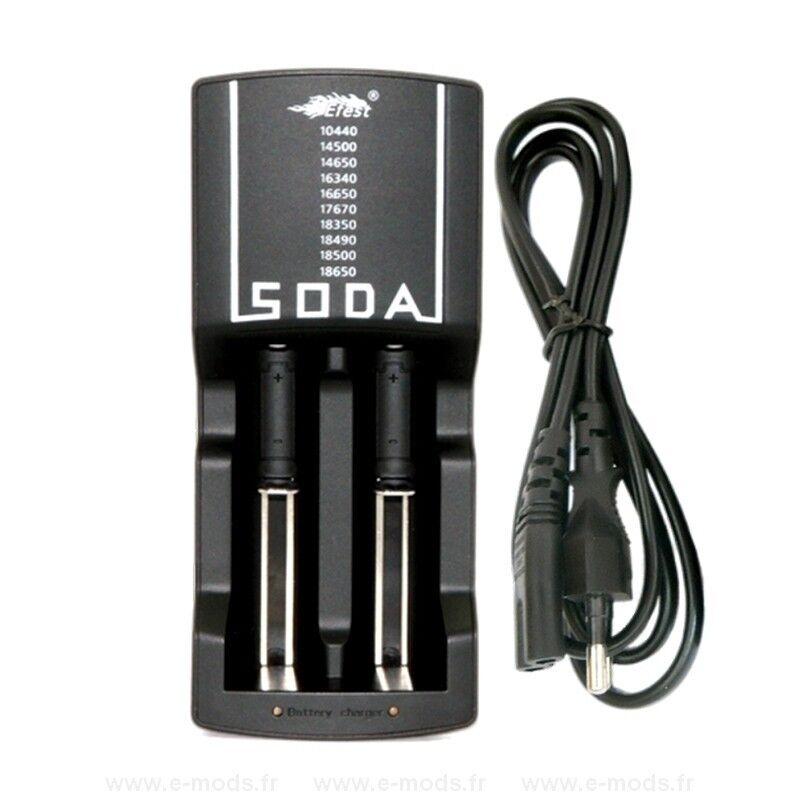 Chargeur Soda double accu