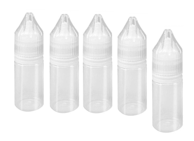 Flacon vides pour e-liquide 10 ml x5